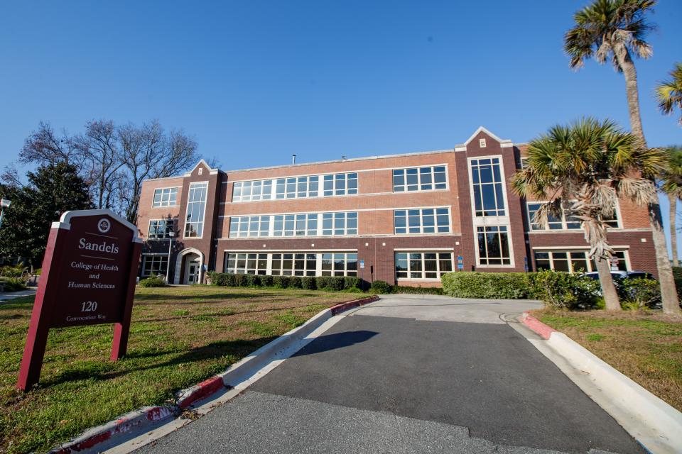 The Florida State University Sandels Building is indefinitely closed for air testing after a 129-page faculty report listed out potentially harmful air quality, possible chemical exposure and high radon levels Thursday, Jan. 27, 2022.