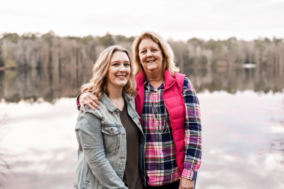 Candace Esham and her mother Lucilla Esham