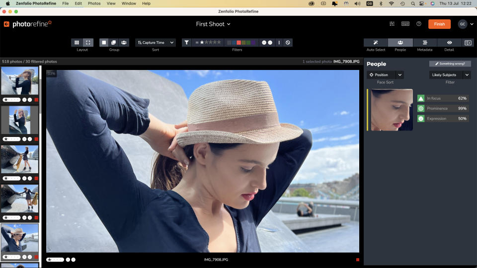 Zenfolio PhotoRefine photo culling software