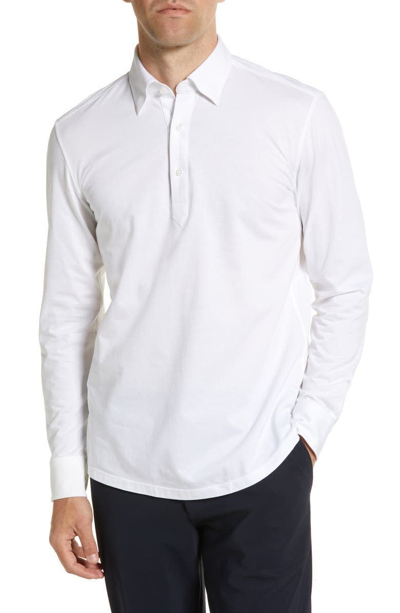 9) Hank Casual Fit Solid Dress Shirt