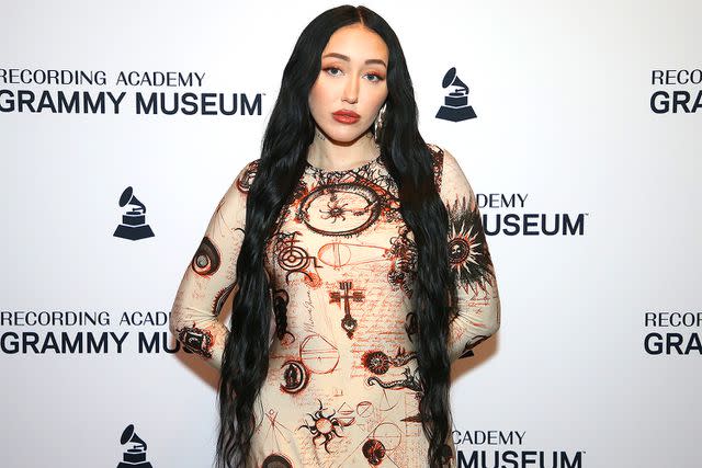 <p>Rob Kim/Getty Images</p> Noah Cyrus in New York City in October 2022