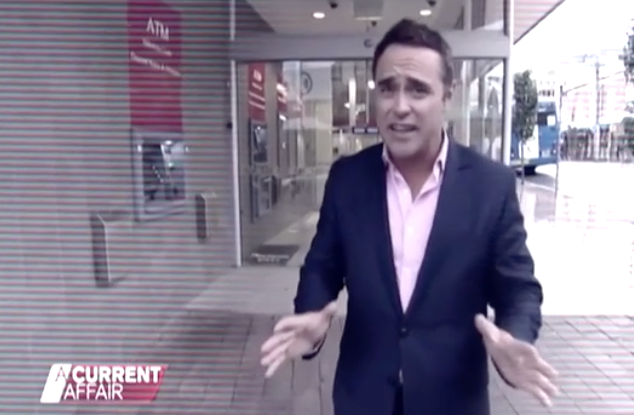 The Current Affair reporter was arrested in April as Nine's Sydney offices were raided. Source: channel Nine