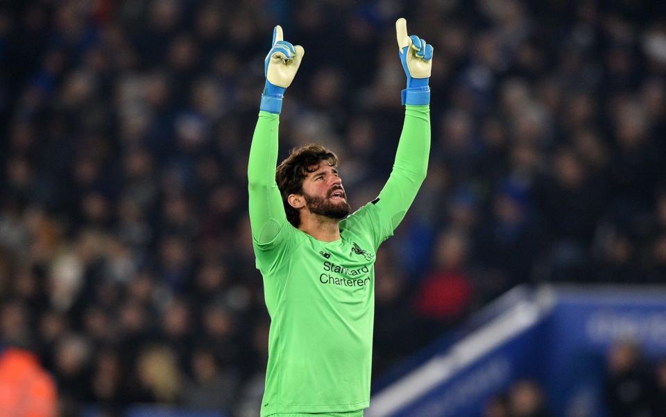 Alisson Becker's goalkeeping has been a vital part of Liverpool successes in the last 18 months - AFP