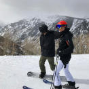 <p>Christie Brinkley is showing off on the slopes of Aspen. The 63-year-old supermodel, who just <span>posed on the cover of the SI Swimsuit Issue</span>, has been posting up a storm, er, blizzard of skiing videos featuring her son Jack, 21, and daughter, Sailor, 18.</p>