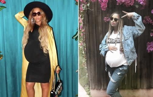 The star has been flaunting her pregnancy on social media. Source: Instagram / beyonce