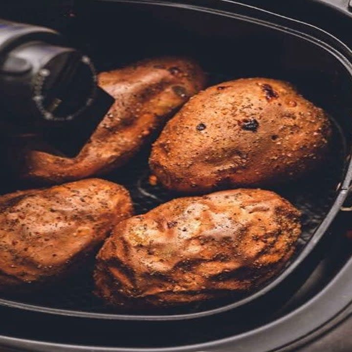 Sweet potato in the air fryer.