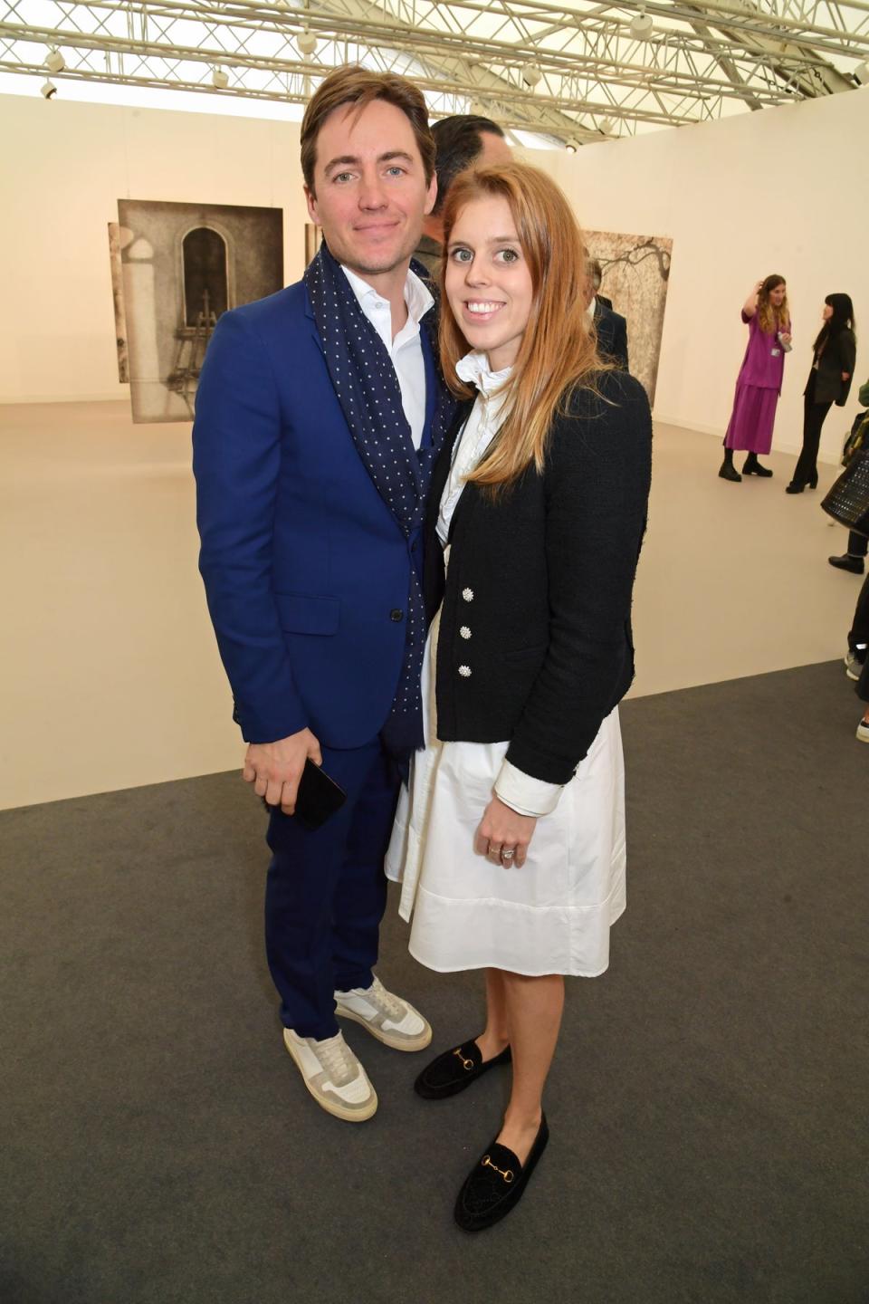 Princess Beatrice of York and husband Edoardo Mapelli Mozzi (Dave Benett)