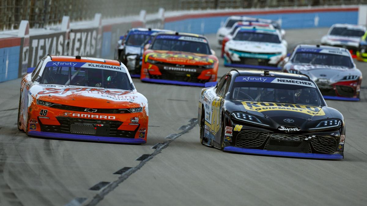 Texas schedule for NASCAR Xfinity and Cup races on Saturday