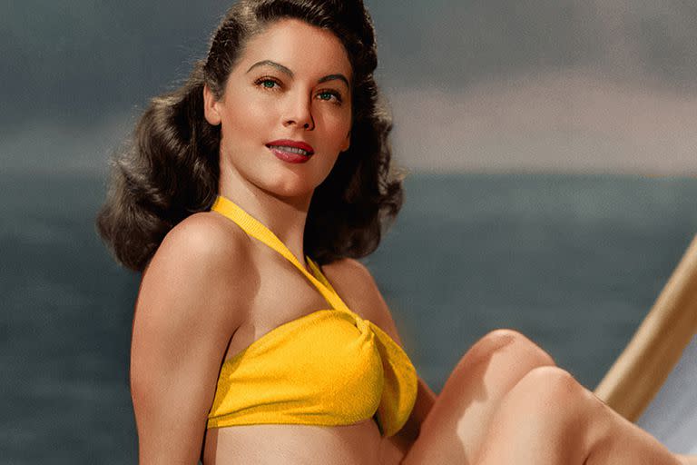 Ava Gardner de las primeras en atreverse con el polémico bikini