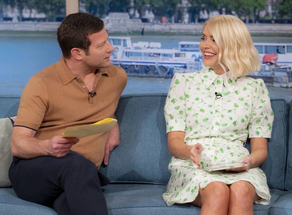 dermot o'leary and holly willoughby on this morning