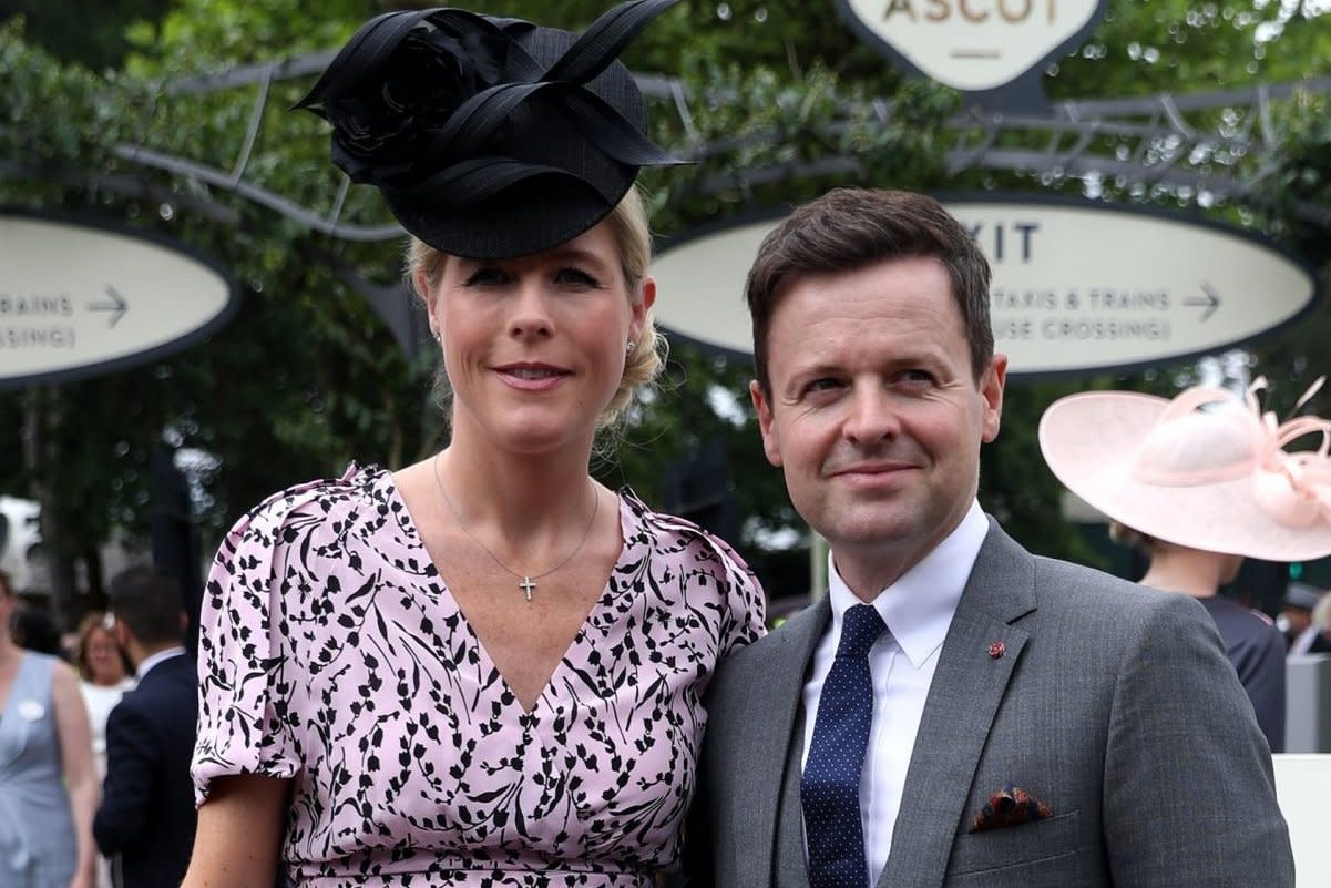 Spotted: Ali Astall and Declan Donnelly at Royal Ascot: Steve Parsons/PA Wire