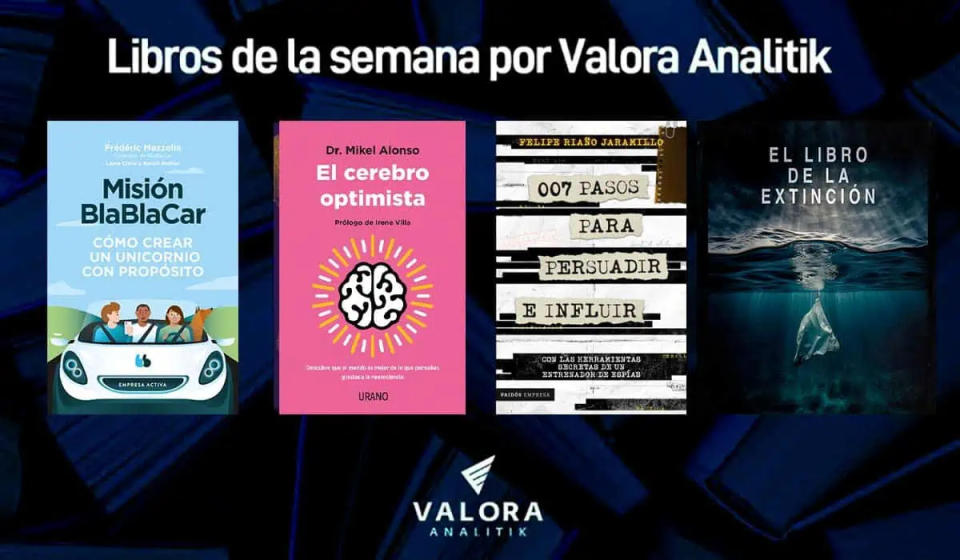 Libros de la semana por Valora Analitik. Imagen: Valora Analitik.