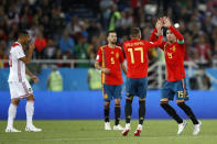 <p>It’s all turned around and Spain take the group </p>