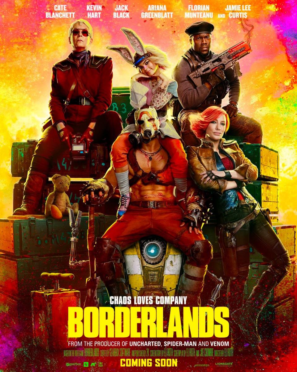Borderlands live action movie full poster