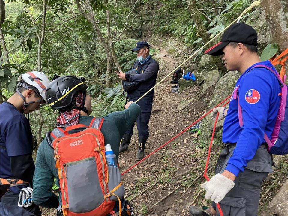 花蓮錐麓古道山難！　男子滑落百米邊坡無呼吸心跳