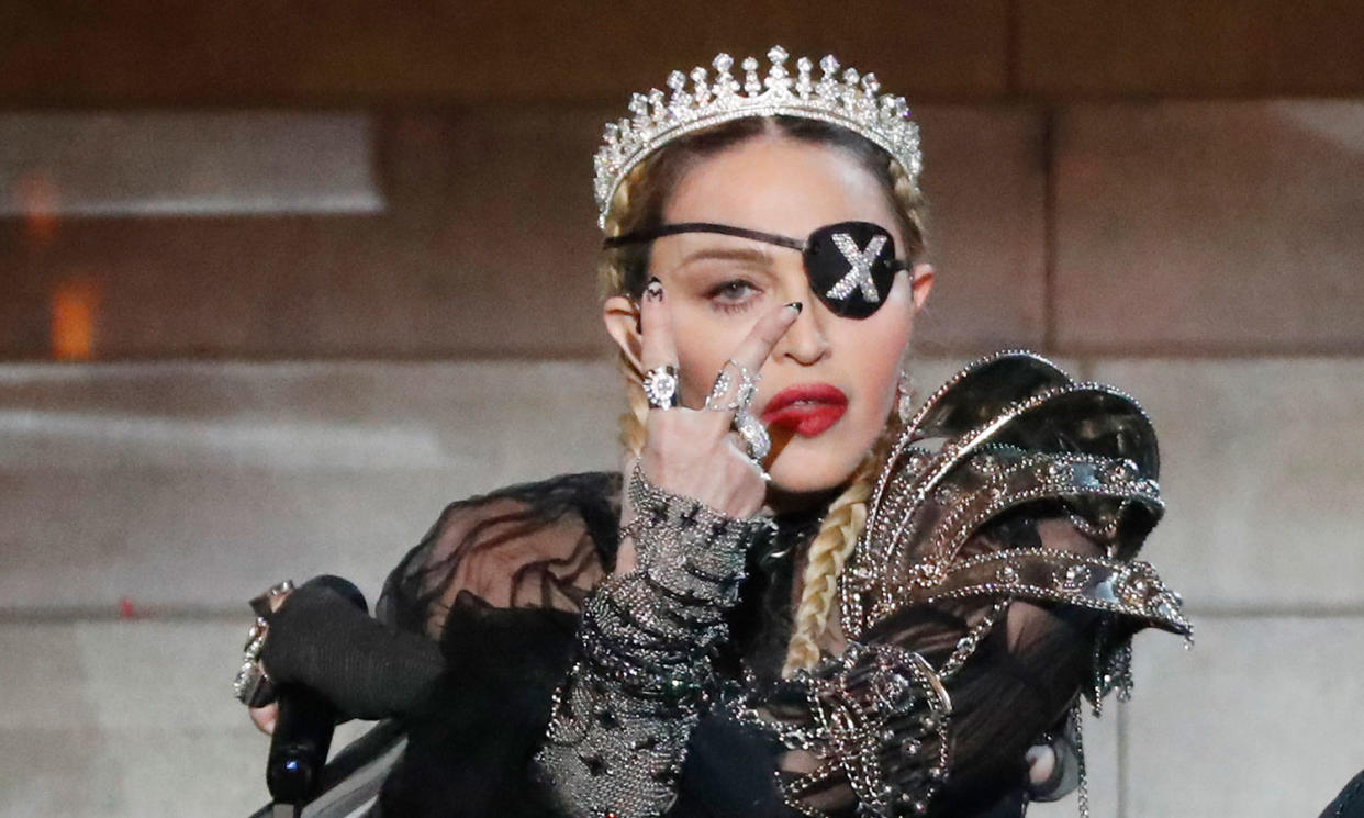 Madonna released her 14th studio album in 2019 as Madame X came to life. She even brought her alter-ego to<em> Eurovision</em>'s half-time show for a special performances which was met with a very mixed reception. (Michael Campanella/Getty Images)