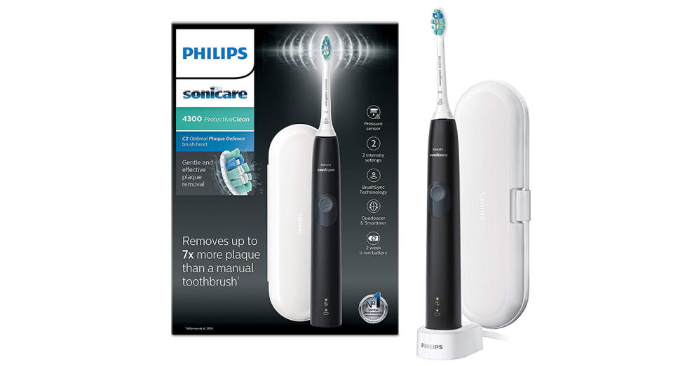 Philips Sonicare ProtectiveClean 4300 Electric Toothbrush with Travel Case: Was £139.99, now £49.97