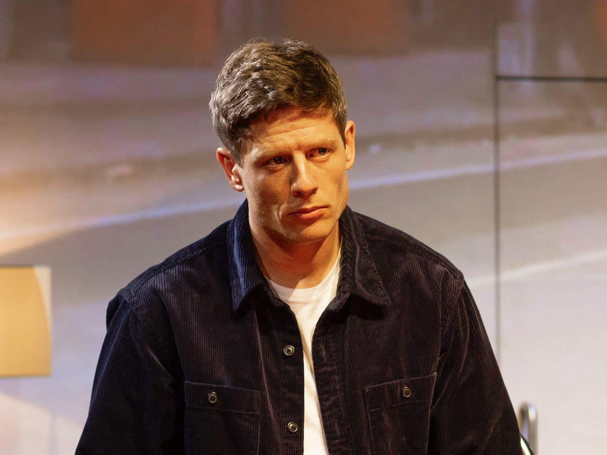 James Norton as Jude in the West End production of ‘A Little Life' (Jan Versweyveld)