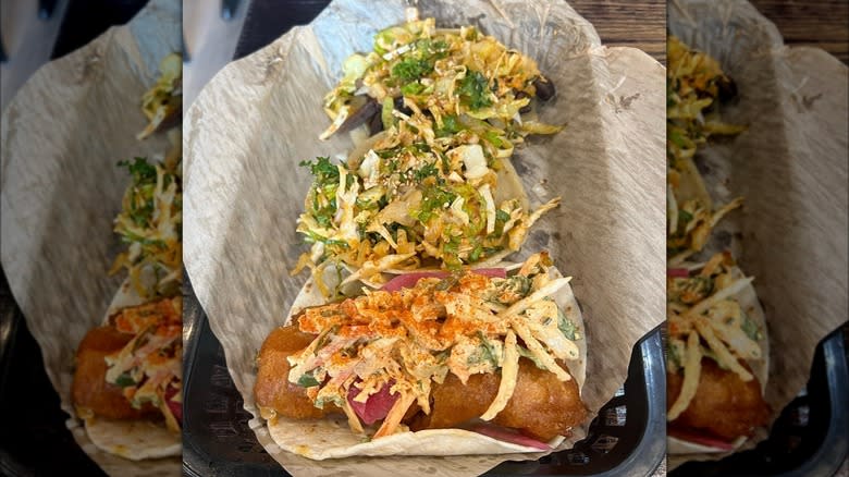Tacos from Del Seoul
