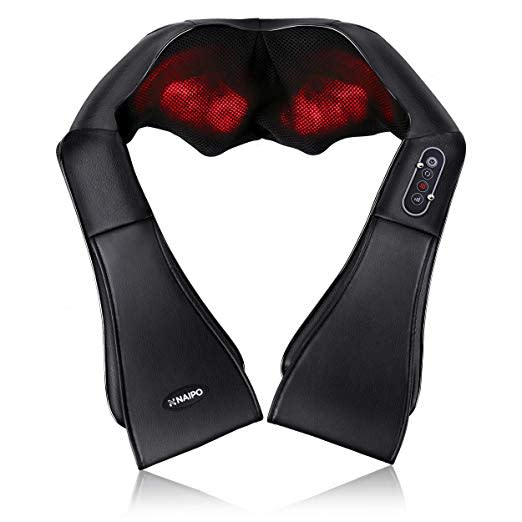 HoMedics Quad Action Shiatsu Kneading Neck & Shoulder Massager