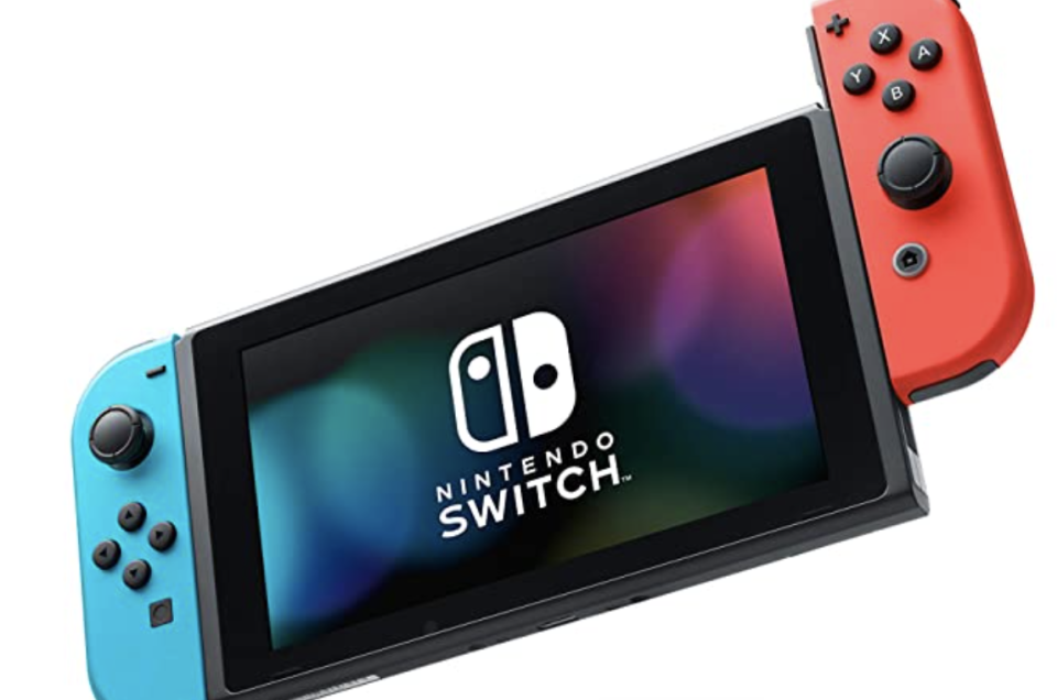 PHOTO: Amazon. Nintendo Switch Console, Extended Battery Life