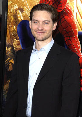 Tobey Maguire at the LA premiere of Columbia Pictures' Spider-Man