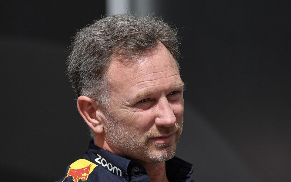 Christian Horner looks on - Horner investigation could run into Red Bull's car launch