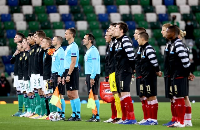 Northern Ireland lost to Austria last time out