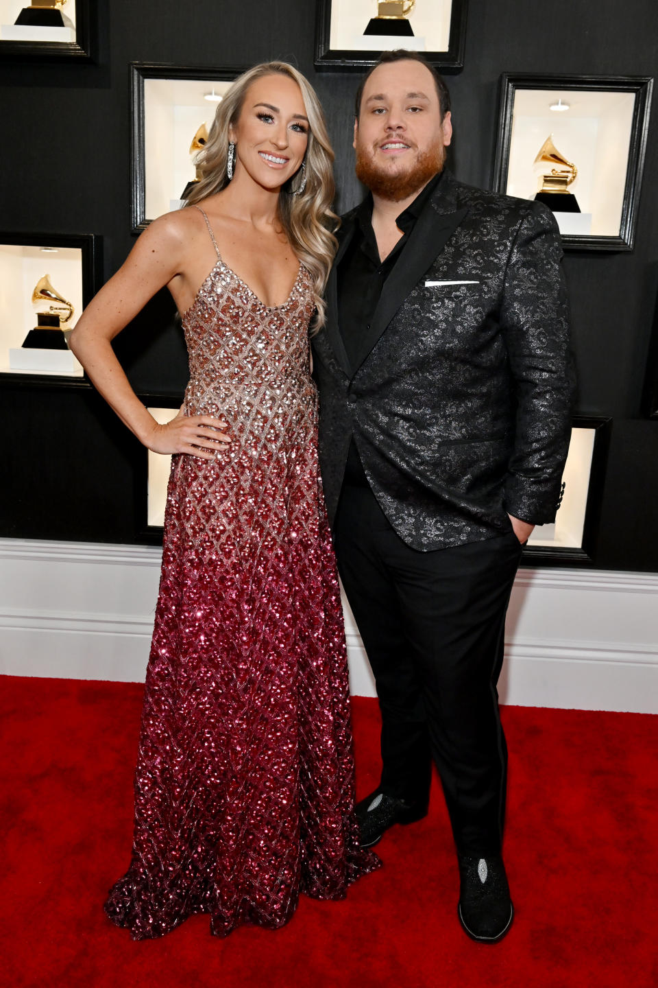 Luke Combs and Nicole Hocking