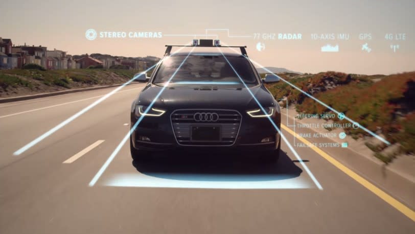▲RP-1 Highway Autopilot可裝於一般車上，讓車子馬上能成為自動駕駛車。