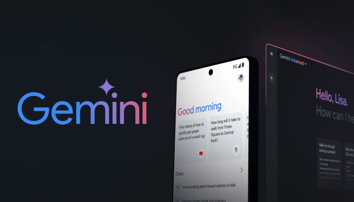  Google Gemini Advanced. 