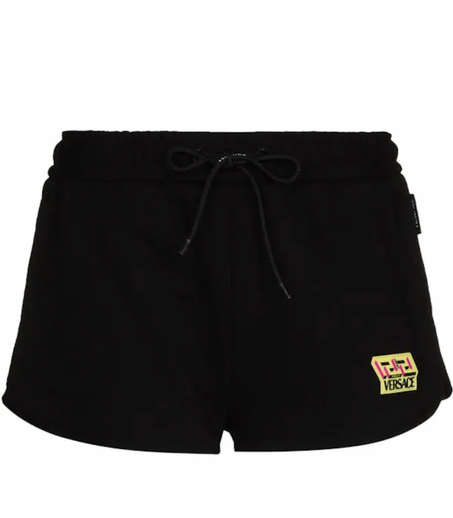 Versace La Greca patch running shorts HK$3,571