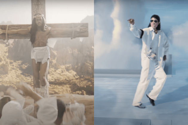 Lil Nas X's New “J Christ” Video Features A Michael Jackson Look-Alike In  Heaven