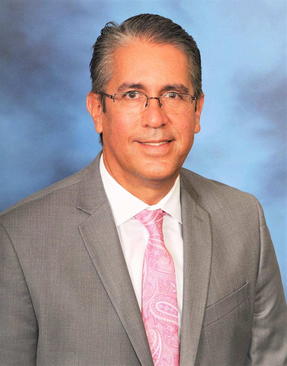 Palm Springs Unified School District superintendent Tony Signoret briefly worked at Desert Sands Unified School District and previously held the position of interim superintendent for PSUSD.