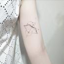 <p>The geometric design of this <strong>Sagittarius <a href="https://www.cosmopolitan.com/style-beauty/beauty/g32883020/wave-tattoo-ideas/" rel="nofollow noopener" target="_blank" data-ylk="slk:tattoo;elm:context_link;itc:0;sec:content-canvas" class="link ">tattoo</a> adds dimension via circles and sharp edges,</strong> but the fine-line work still keeps it delicate.<br></p><p><a href="https://www.instagram.com/p/CEdVlWUAWF0/" rel="nofollow noopener" target="_blank" data-ylk="slk:See the original post on Instagram;elm:context_link;itc:0;sec:content-canvas" class="link ">See the original post on Instagram</a></p>