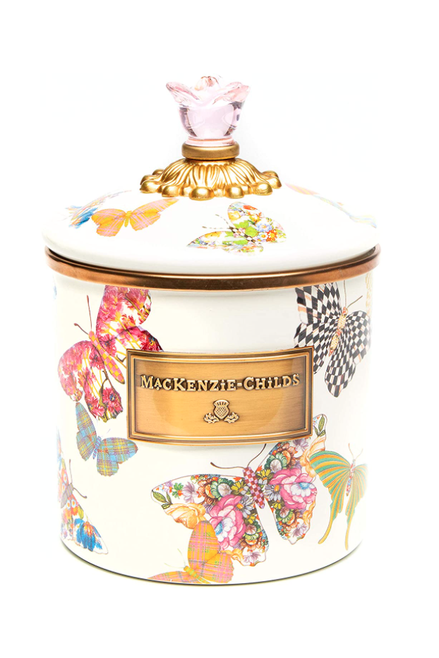 1) Butterfly Garden Canister