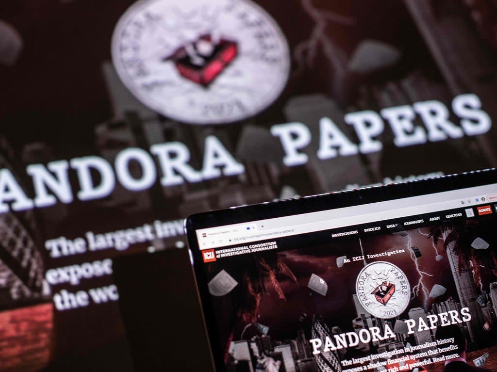 Pandora Papers involved a leak of more than 11.9 million records (AFP via Getty Images)