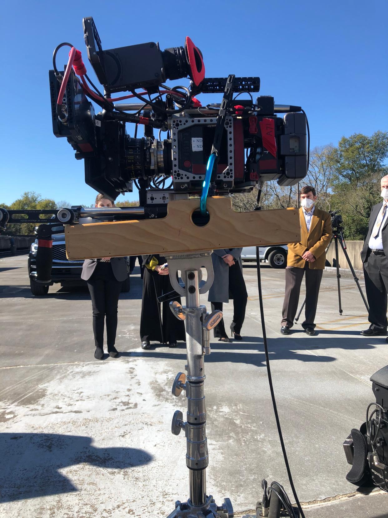 The Gadsden-Etowah Film Office hopes to bring movie cameras such as this one to the Gadsden area. The nonprofit is hosting an orientation meeting at Aug. 17 to provide more information.