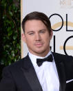 <p>What happened? ChanningTatum can typically do no wrong, but this greasy style looked like an emo comb-over. <i>(Photo: Getty Images)</i></p>