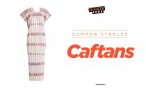 <p>Caftans are a must-have during the summer. They not only keep you covered up and protected from the sun in between dips in the water, but they are also superchic. </p>