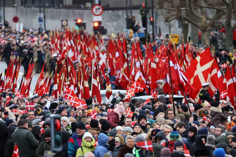 Succession of the Danish throne in Copenhagen