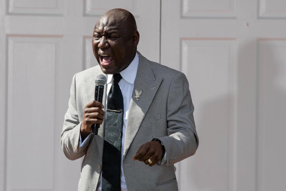 Ben Crump, the attorney for George Floyd's family.