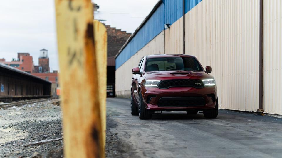 2021 dodge durango srt hellcat red