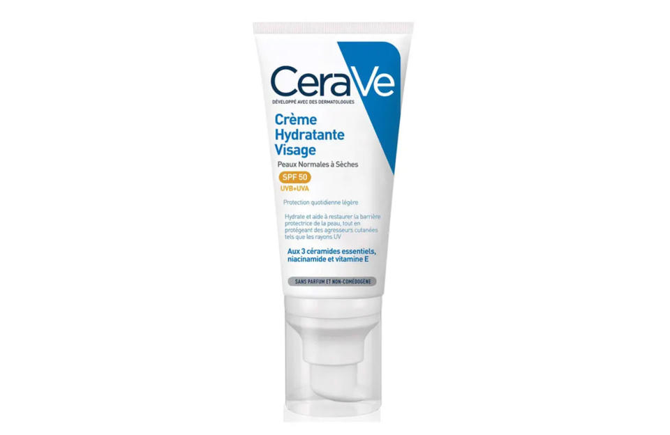 Crème hydratante visage SPF 50, CeraVe