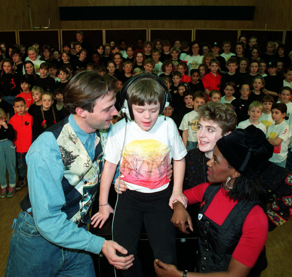 John Leslie and Blue Peter co-presenters