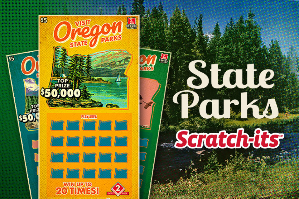 Oregon Lottery Scratch-Its inspired by Oregon State Parks