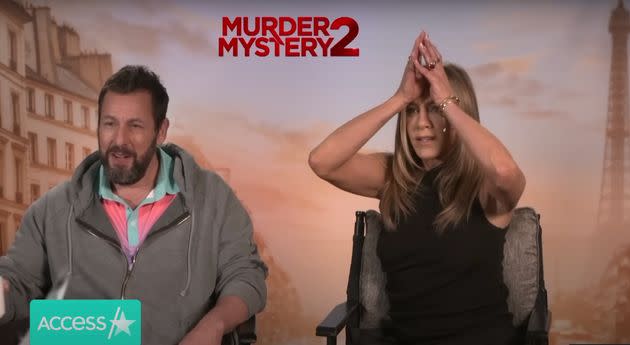 Adam Sandler and Jennifer Aniston discover Cole and Dylan Sprouse's age