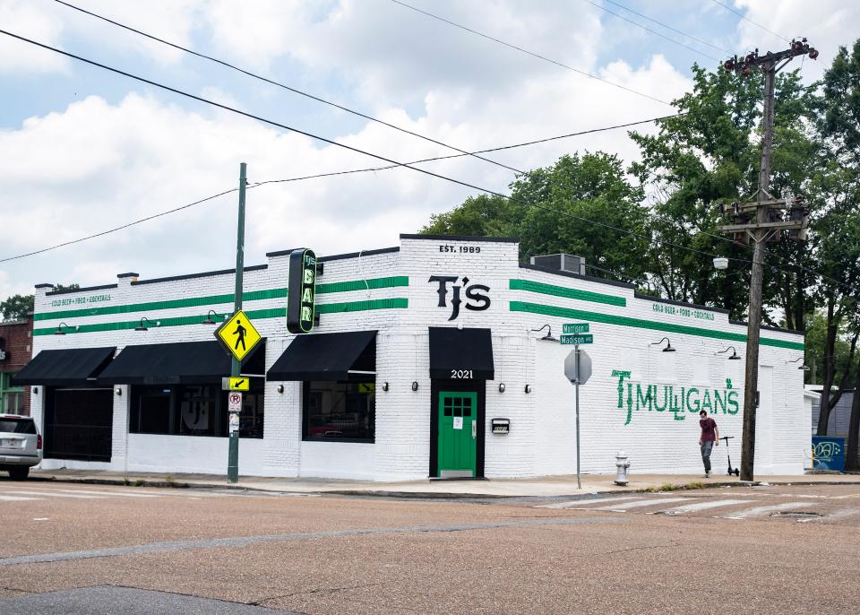 TJ Mulligan's Midtown location at 2021 Madison Ave., in Memphis, Tenn., on Friday July 2, 2021.