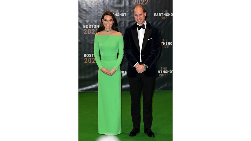 Kate Middleton and Prince William at 2022 Earthshot Prize Awards