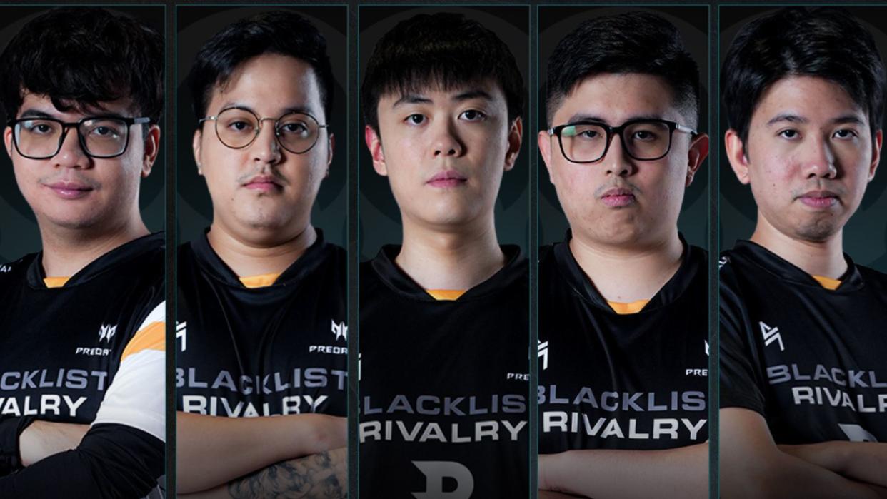 Filipino Dota 2 powerhouse Blacklist Rivalry are one step closer towards qualifying for The International 2023 after they soundly swept Bleed Esports in the Southeast Asian regional qualifier. (Photo: Blacklist Rivalry)